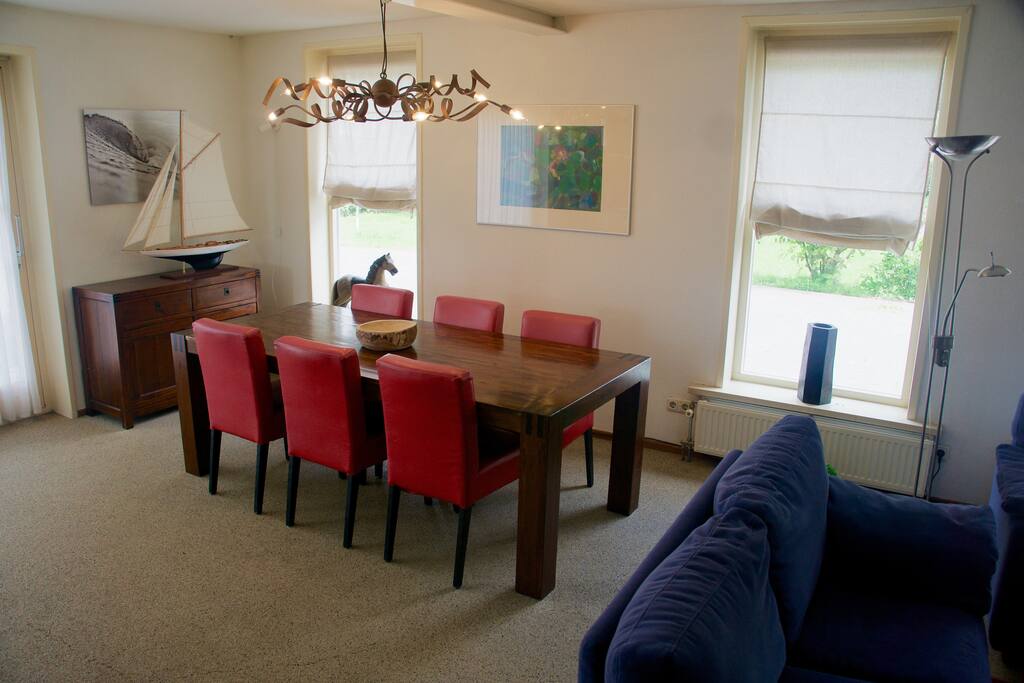 eettafel woonkamer
