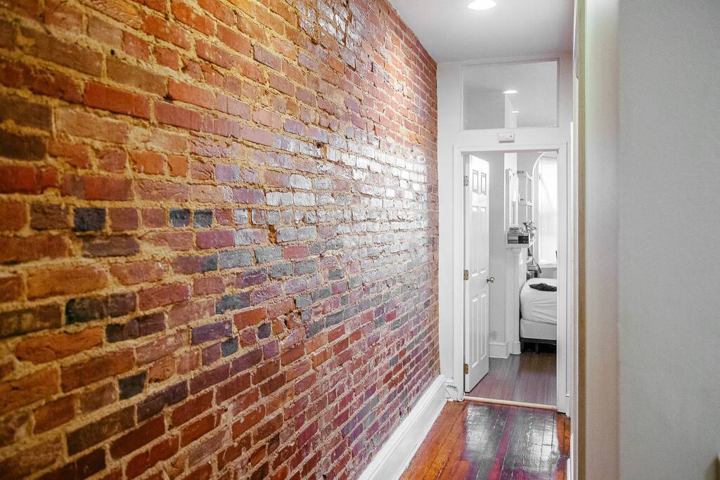 Exposed brick