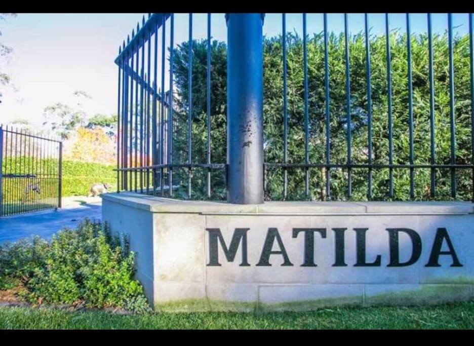 Matilda front entrance