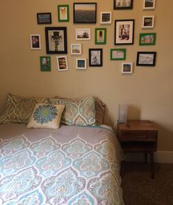 The Cush Cottage Guest Room