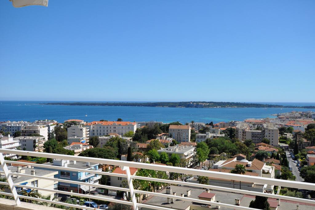Vue sur l'île Sainte Marguerite