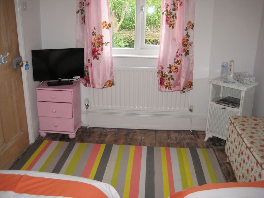 Another view of newly decorated twin room.