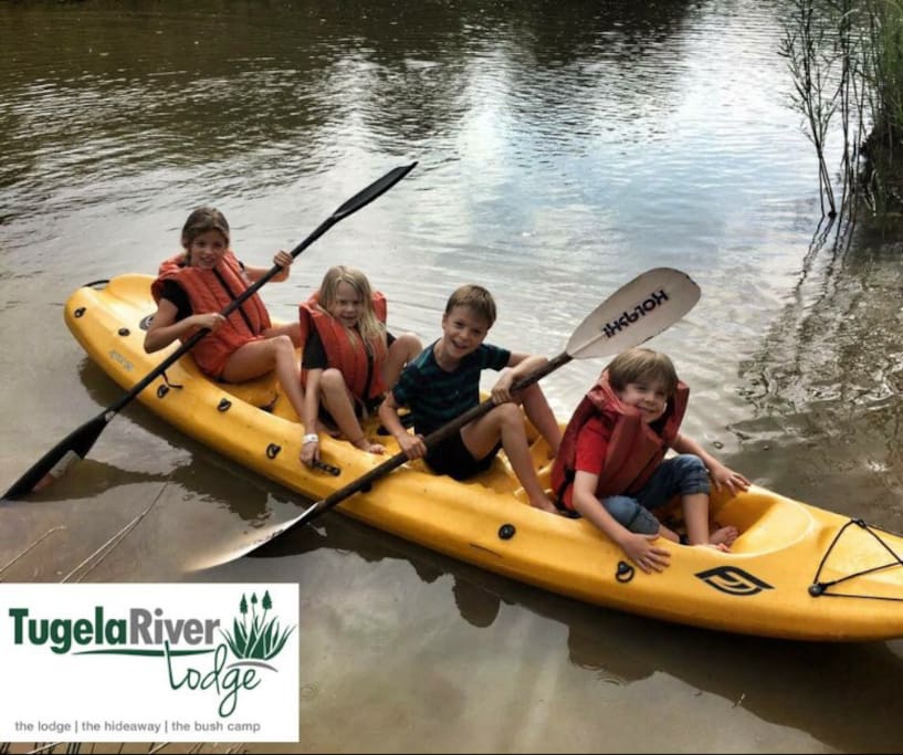 Fun for everyone, canoes and tubes are free