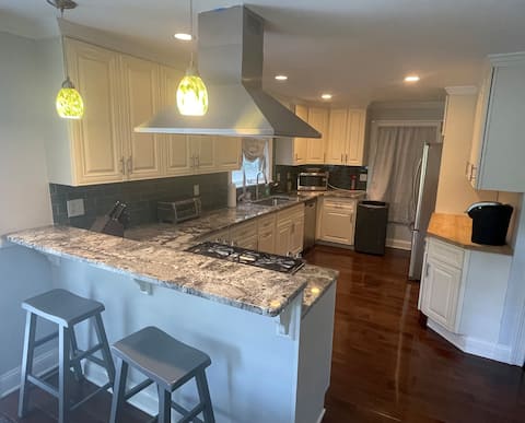 Cheerful 4 bedroom home with all the updates.