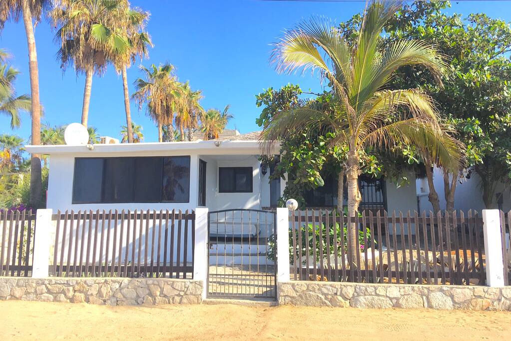 Front of home.