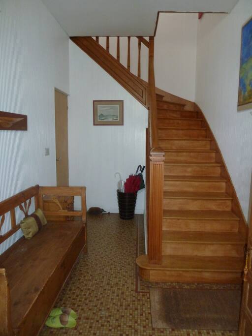 La chambre est au 1er étage