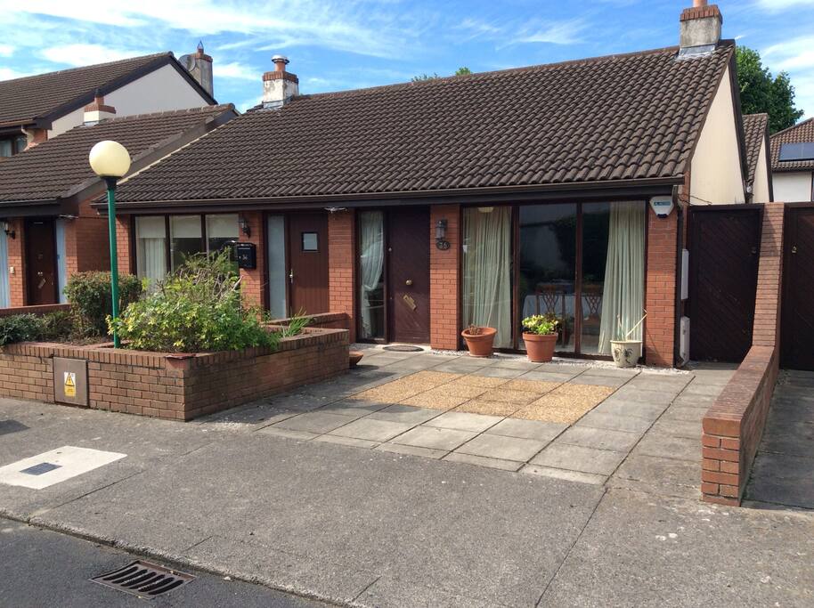Front of house and parking
