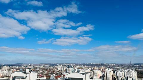 Confortable apartment with a panoramic view