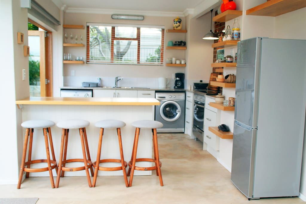 Kitchen with island seating