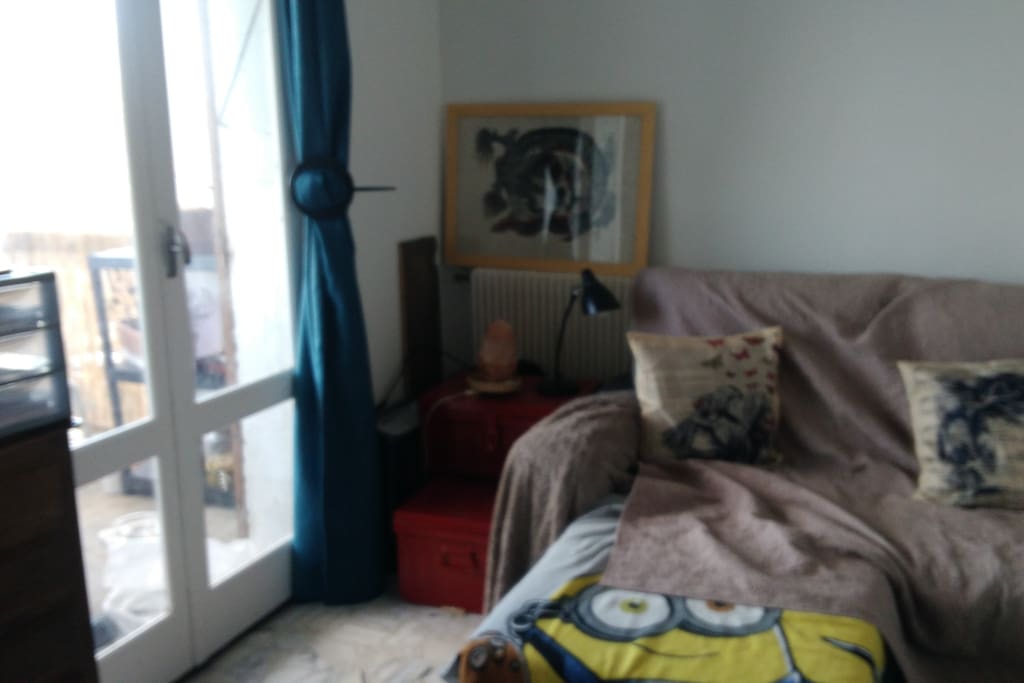 Salon/accès au balcon