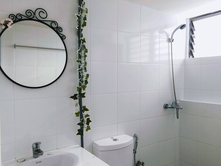 Newly renovated common bathroom 1