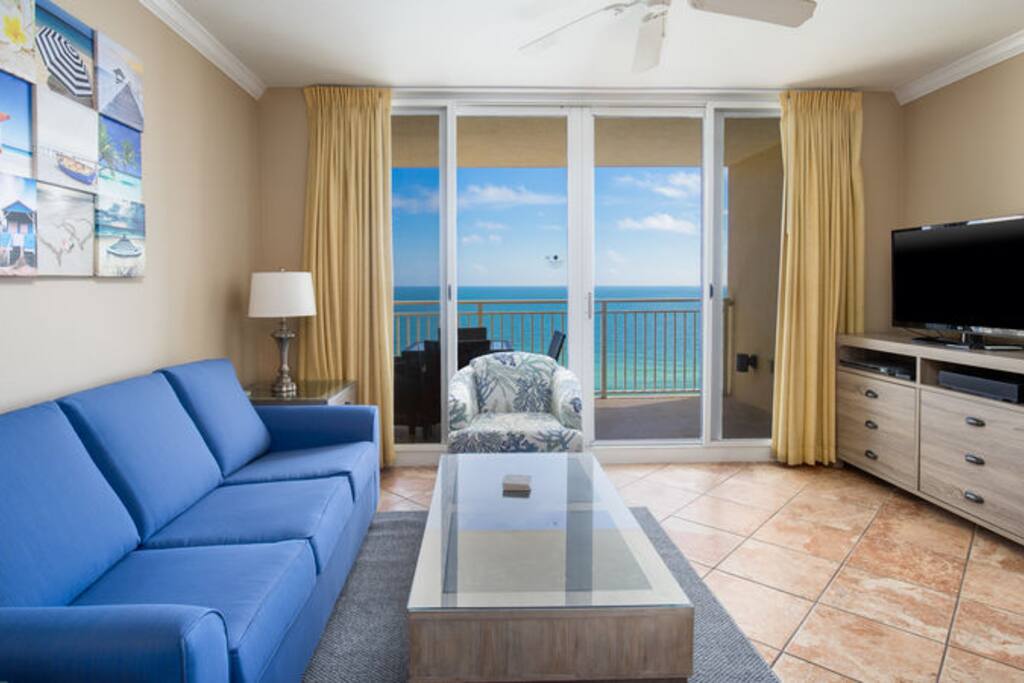 #LivingTheDream! This stunning 14th floor luxury condo will steal your heart from the moment you arrive! All new furniture, bedding & decor throughout the property for Summer 2018!