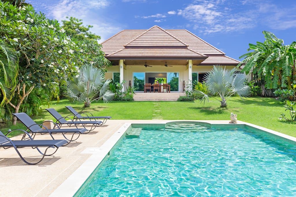 Wonderful tropical garden