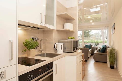 Modern apartment Grömitz with garden/terrace