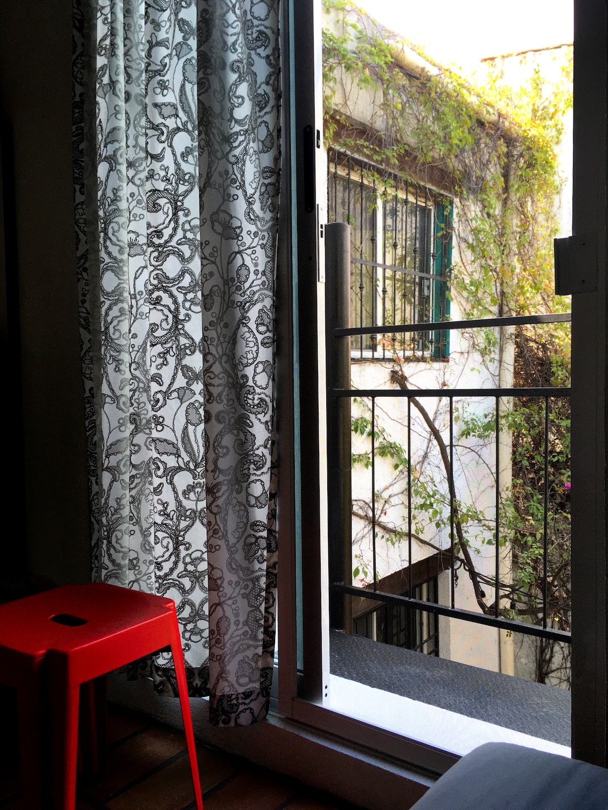 Поглед од терасата.