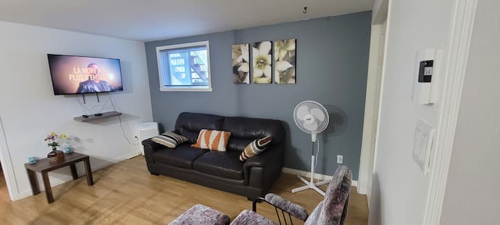 Appartement Adorable Au Demi Sous Sol Avec Parking Gratuit - Quebec, Canadá