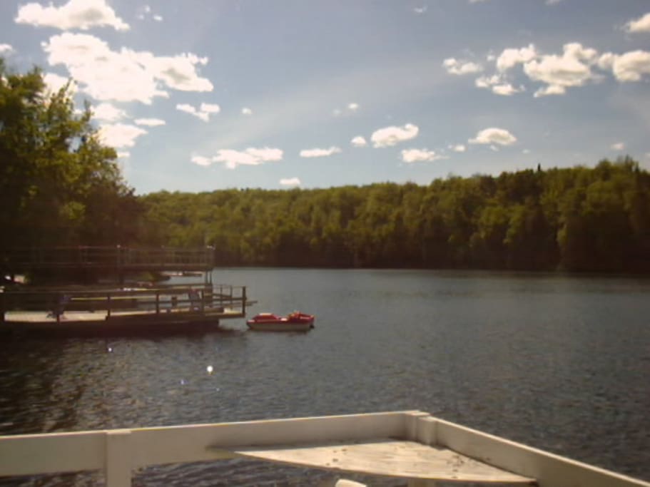 View from dock