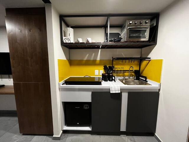 AC / WIFI / Modern lofts in Coyoacan Center gallery image 4