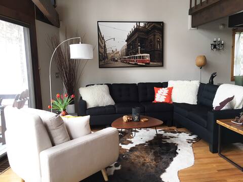 Successful Airbnb property: Contemporary lodge, minutes to Cornell & IC in Ithaca