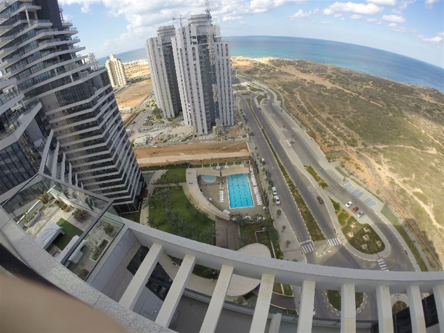 fly of a bird view