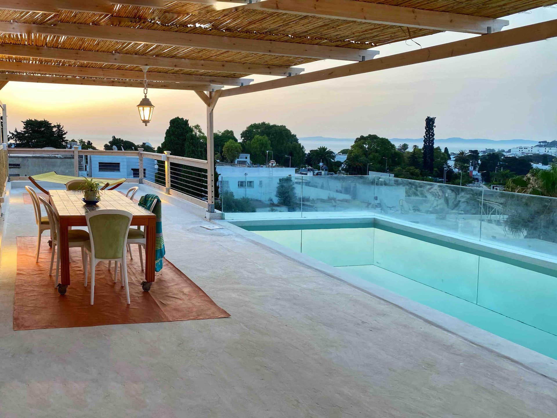 !! Bain de lumière avec piscine privée vue mer !! — Marsa Sidi Abdelaziz · Photo 18