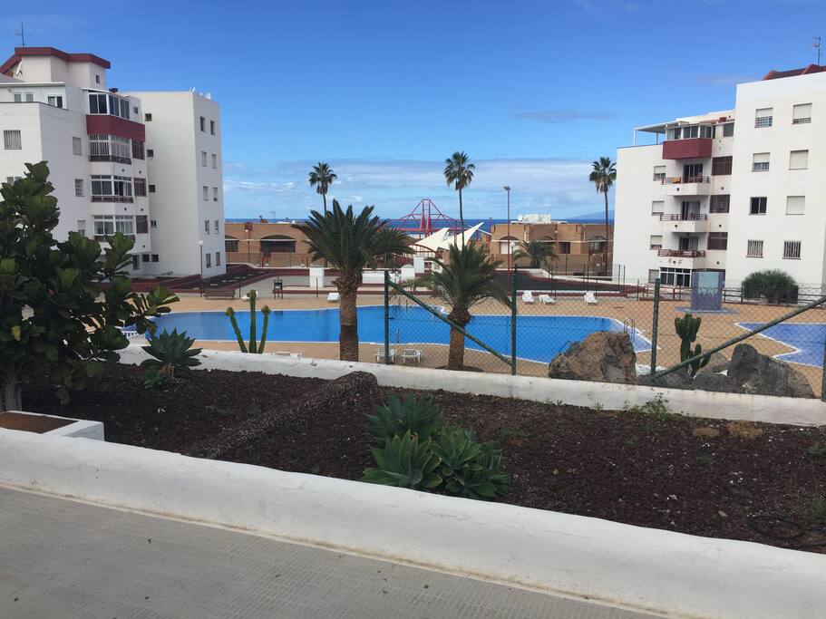 our swimming pool in the residence