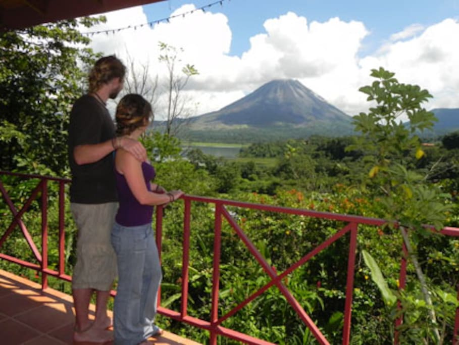 View of Arenal from The Nest