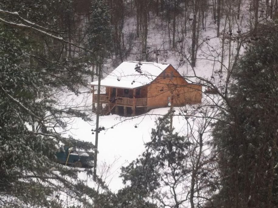 Winter time at the cabin