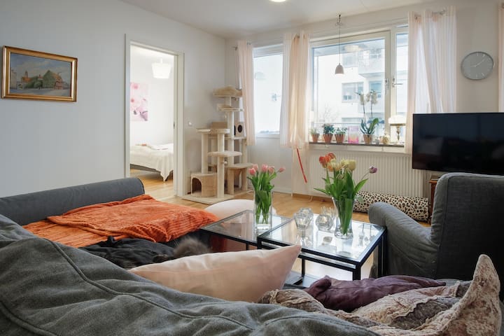 Bedroom for 2 in apartment -Stockholm inner city