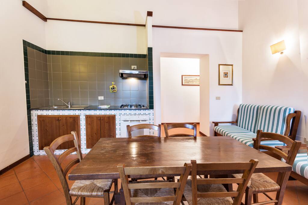 Soggiorno e cucina