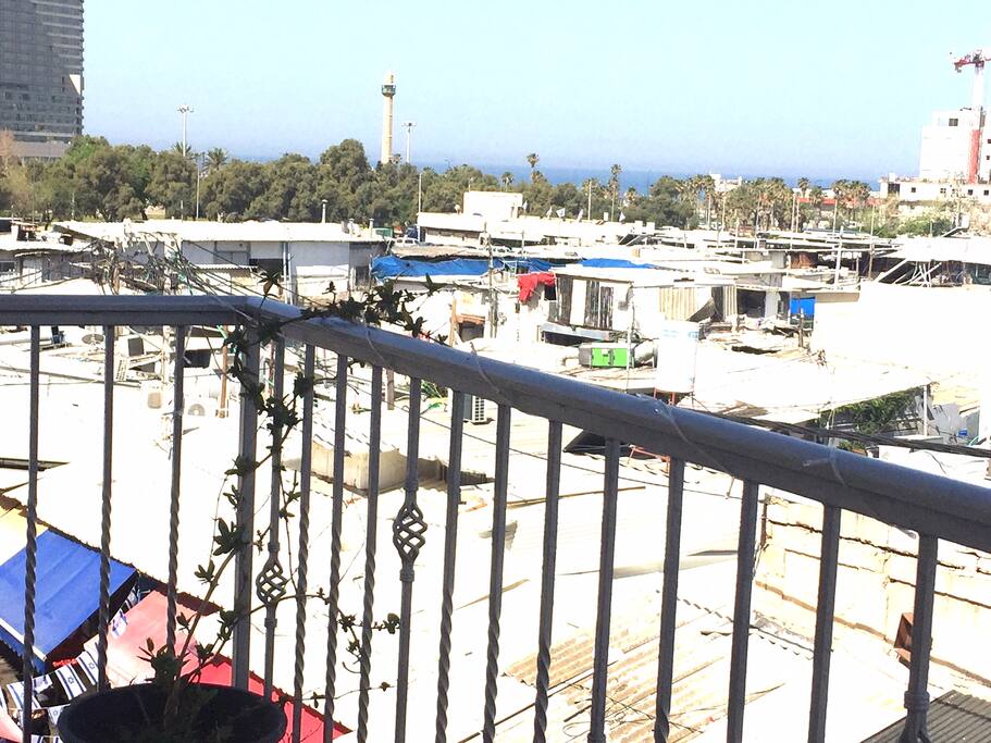 Sea view from the Balcony