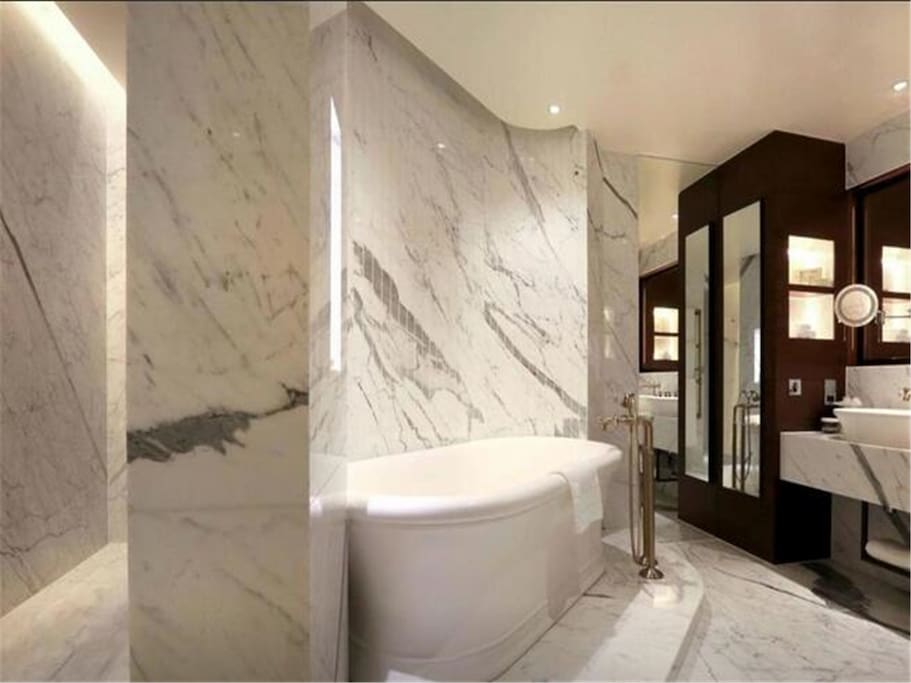 The bathroom