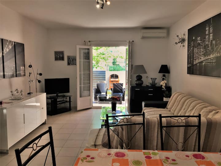 Villa Juliette, F3 Clim, Piscine Partagée, Bastia - Bastia