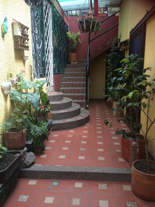 Hall y entrada sobre la calle.