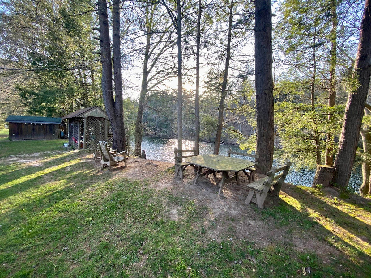 The Vortex cabin Loyalsock creek, Sullivan Co. Cabins for Rent in