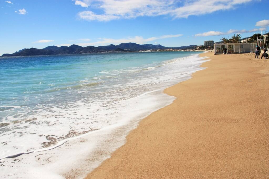 Les plages de Cannes à 50m