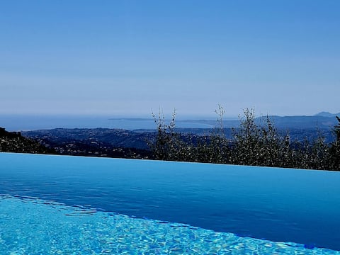 Villa Roumagoua - Paradise corner - Heated pool