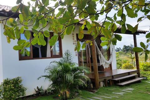 Imóvel de sucesso: Casinha Capim-Limão, on Bombaça beach, 1.2 km from Vila em Maraú