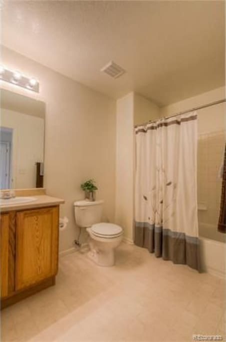 Clean Shared Bathroom