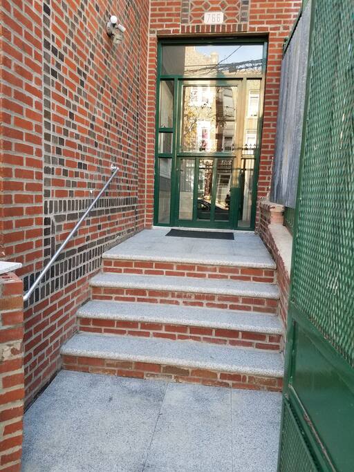 Entrance to my building.