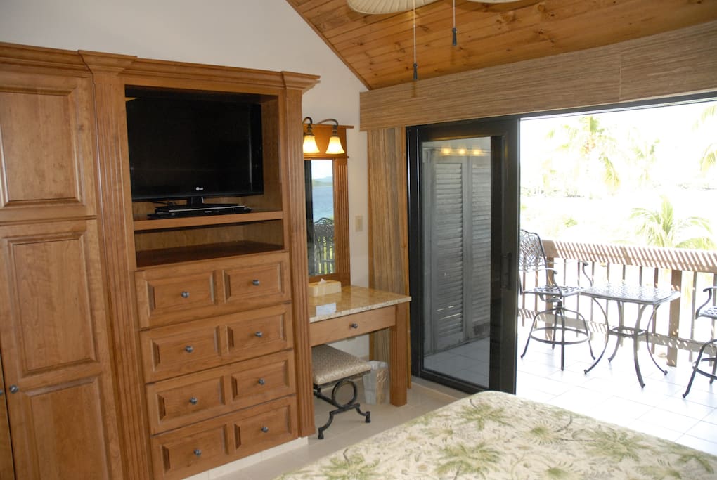 First bedroom with balcony.