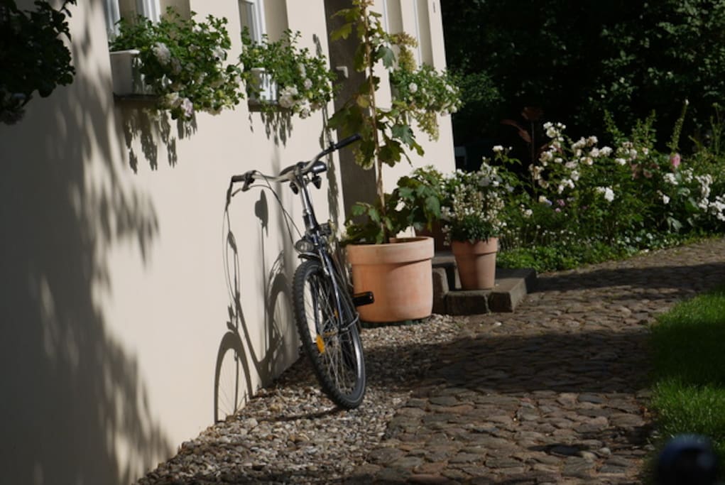 Optimaler Ausgangspunkt für Fahrradtouren und Spaziergänge
