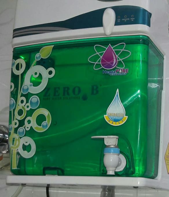 New water purifier installed for you to have pure clean water during your travel and stay here :)