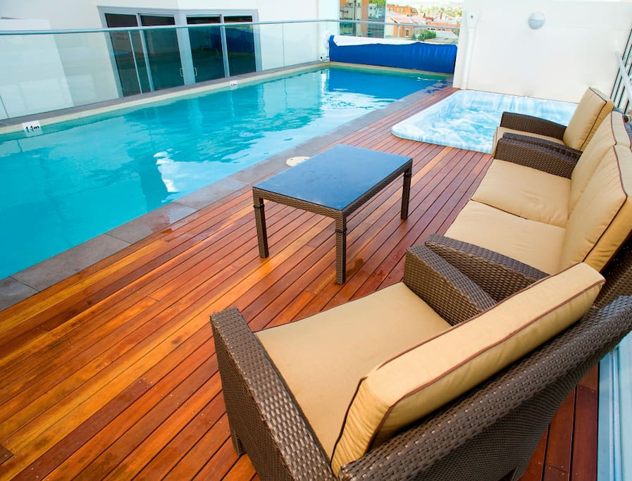 Relax by our pool