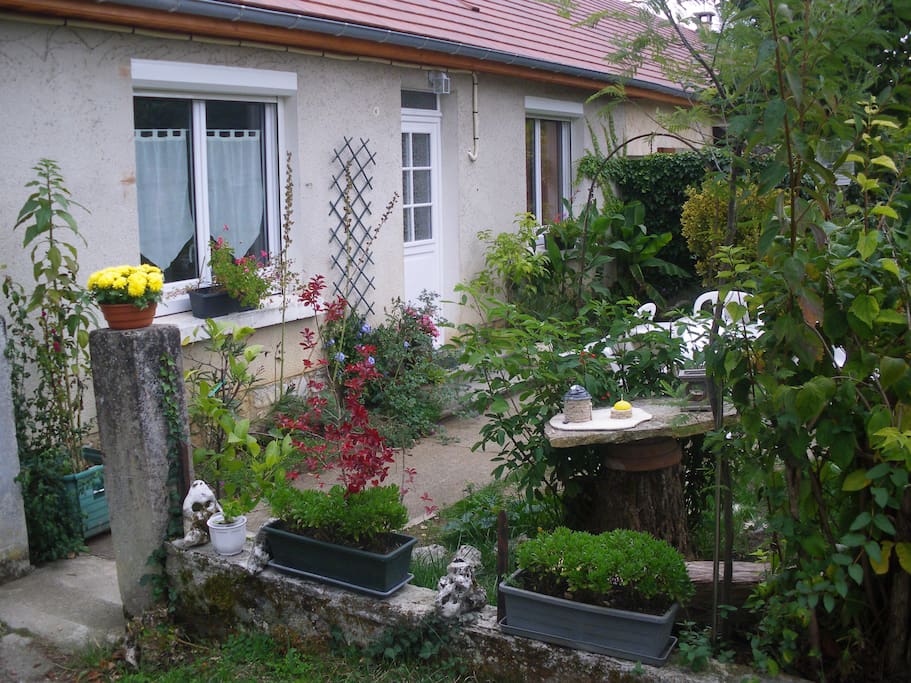 extérieur devant de porte