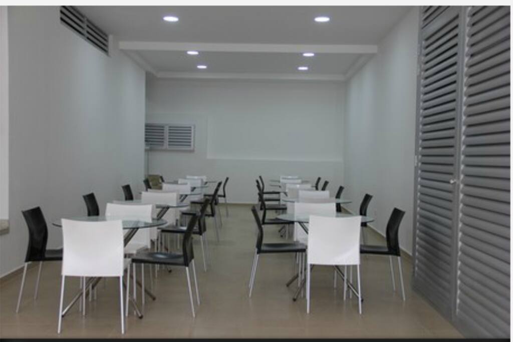 Area para desayuno de nuestros huespedes