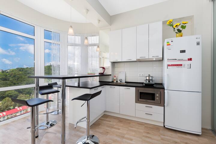 Аппартаменты Золотой Колос около Дендрария, 4 чел