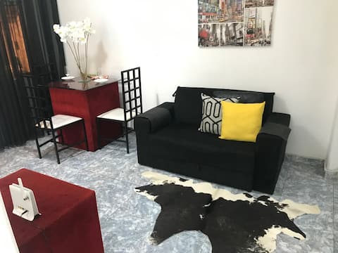 Top Airbnb: Arouche Region/Apt50mt/front/SantaCecilia metro/SP em São Paulo