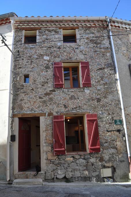Façade de la maison