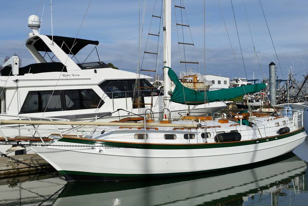 Port side of the Boat